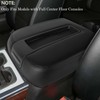 LCWRGS Center Console Lid Black Armrest Cover Replacement for 2007-2014