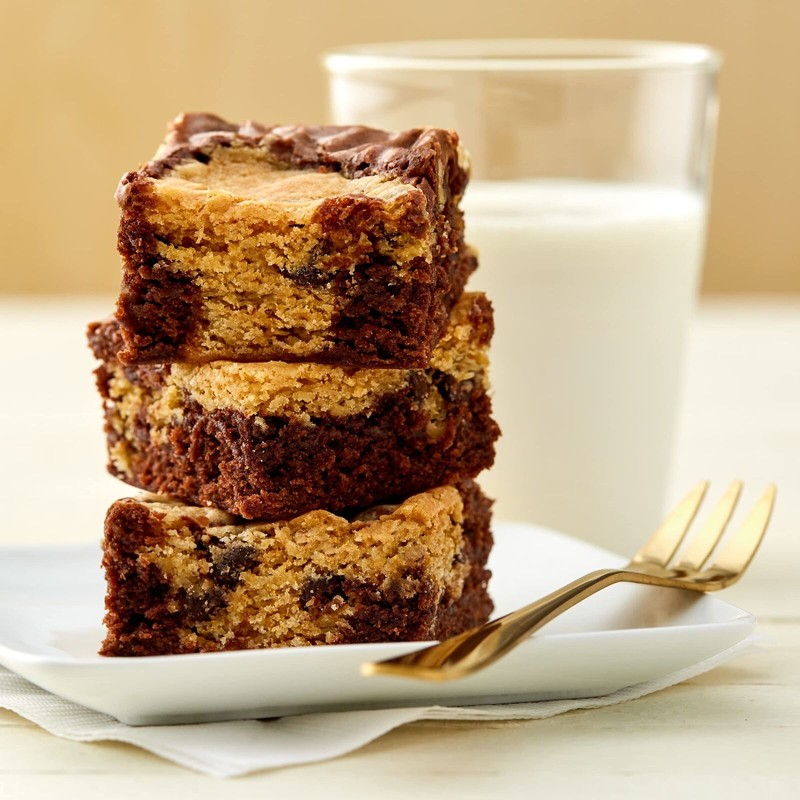 Betty Crocker Cookie Brownie Bars Mix Pack of 8 Quick