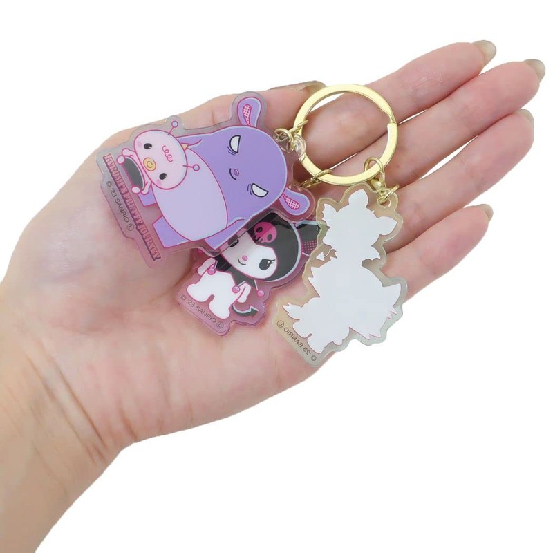 Tees Factory KUROMI'S PRETTY JOURNEY 3 Charm Keychain, Chromi, Nakatachi,