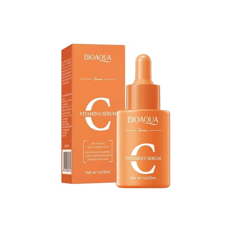 Serum Facial Vitamina C Antioxidante Brillo Antiacne Bioaqua Todo Tipo