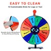 12 Inch Spin Wheel Prize Wheel with 12 Slots,Heavy Duty