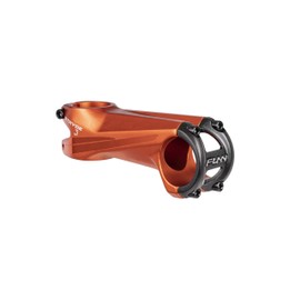 Funn Stryge Bicycle Stem with -5 Degree Tilt - Stem Length of 100mm with 35mm Handlebar Clamp, Bicycle Stem for Mountain Bike, BMX, Road Bike and Gravel Bike (Orange)