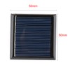 sourcingmap 5Pcs 2.5V 100mA Poly Mini Solar Cell Panel Module