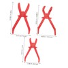 Hohopeti 6pcs Hose Clamp Pliers Set Coolant Hose Clamp Tool