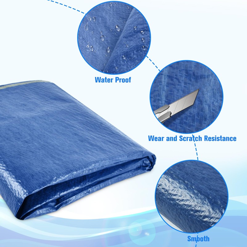 YIZHIXIANGQ Pool groundsheet, 300 x 200 cm, pool floor protection