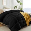 L LOVSOUL Down Alternative Comforter King Size Duvet Insert,All Season