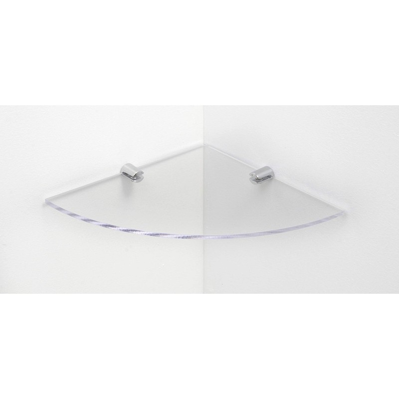 BSM Marketing SET OF 2 Wall Mounted Floating Acrylic Corner