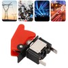 5Pcs Toggle Switch 12V DC 25A 2 Pin Waterproof Rocker