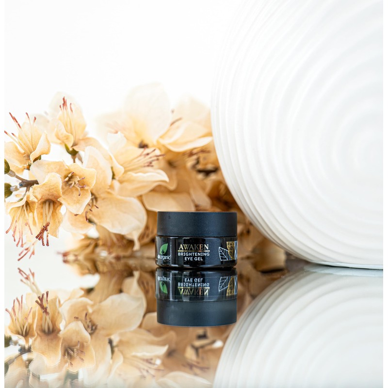 Dr Organic Evoke Awaken Brightening Eye Gel, De-Puff & Minimise