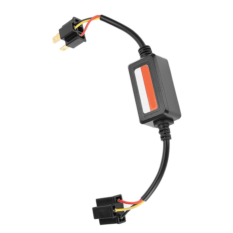 2pcs Car LED Headlight Decoder Radio Audio Anti Interference Error