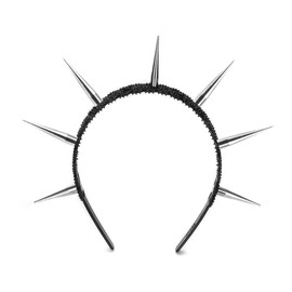 Spiked headband, Steampunk Tiara for Women, Steampunk Crown,Steampunk Costume Party Accessories (7 spikes)