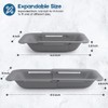Collapsible Colander Kitchen Extendable Strainer Fruits Vegetables Noodle Pasta Food