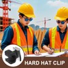 VILLFUL Hard Hat Light Clip Holder Sturdy Helmet Flashlight Mount