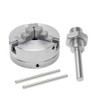 Zinc Alloy 3-Jaw Chuck Connecting Rod Self Centering Wood Turning