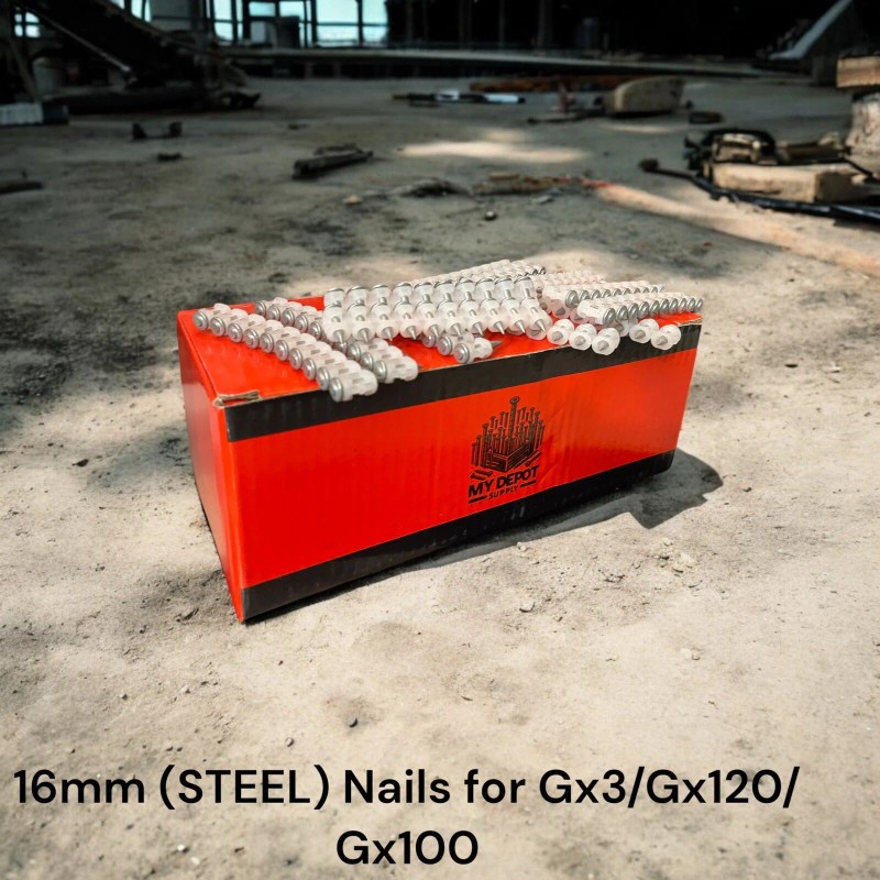 For Hilti Gx Series 1000x collated STEEL nails 16mm-for Hilti