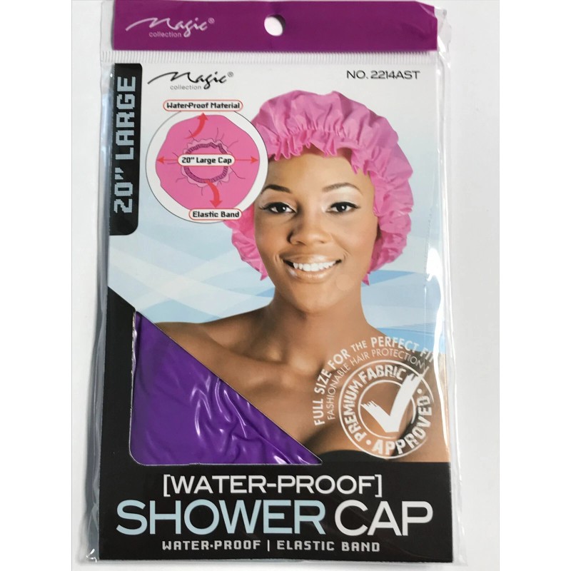 Magic Large 20" Purple Shower Cap - Magic Brand -
