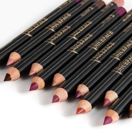 Minkissy Lip Liners Pencil, 12pcs Long Lasting Make Up Lip Liners Natural Smooth Lipstick Liner