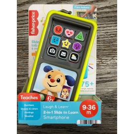 Fisher-Price Fisher Price Laugh & Learn 2-in-1 Slide to Learn Smartphone