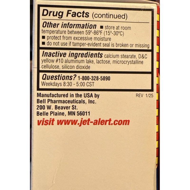 JET ALERT BRAND NEW Jet Alert Double Strength Caffeine 200