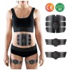 Electro Estimulador Muscular Abdomen + Gluteos 2 En 1 Ems