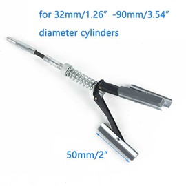 Cylinder Honing Tool,Riloer Car Engine Tool Brake Cylinder Hone Flexible Shaft 3 Claws Adjustable Cylinder Honing Stone Grinding Tools,Engine Cylinder Hone Adjustable Deglazer,Universal for 32-90mm