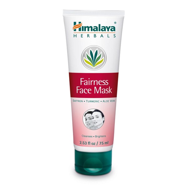 Himalaya Radiant Glow Fairness Face Mask with Saffron, Turmeric and Aloe Vera for Bright and Radiant Skin 2.53 oz (75 ml)
