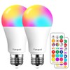 Yangcsl LED Light Bulb 85W Equivalent, RGB Color Changing Light