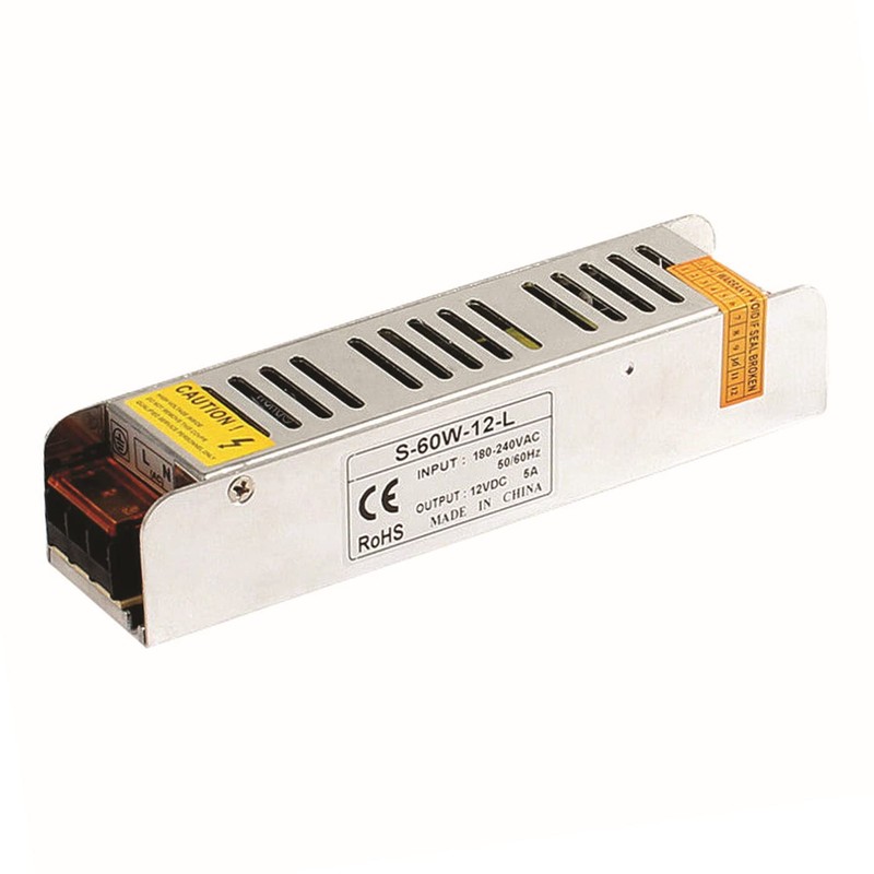N DC 12V 60W/80W/100W/120W/150W/200W/250W/360W LED Driver Power Supply Transformer for