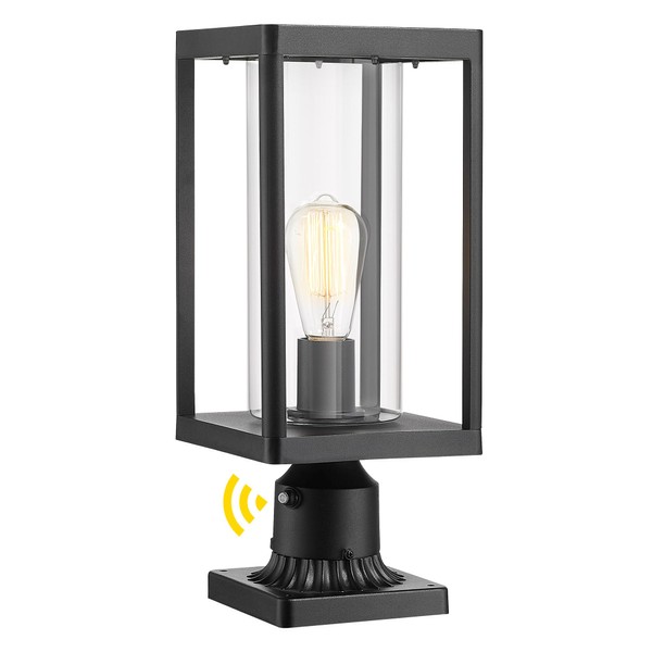 Beionxii Outdoor Post Lights, Dusk to Dawn Large Lamp Post