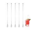 Muddler Stainless Steel Long Honey Dipper Stirring Stick, 9.4 inches
