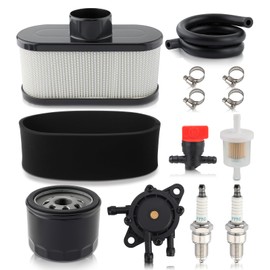 11013-7047 FR651V Air Filter for Kawasaki FR651V FR691V FR730V FS481V FS541V FS600V FS651V FS691V FS730V 4-Cycle Engine Lawn Mower Tractor with 49065-7007 Oil Filter