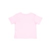 RABBIT SKINS Infant 100% Cotton Jersey Short Sleeve Tee, Pink,