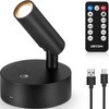 URTOM Wireless Spot Lights Indoor with Remote Up Lights Indoor