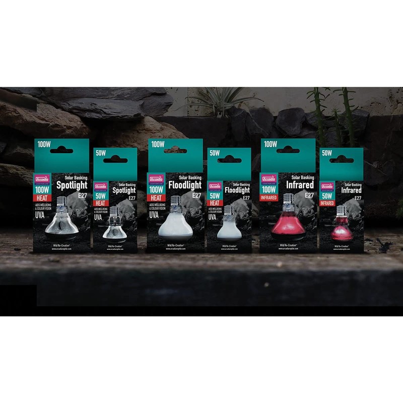 Arcadia Solar Basking Infrared Heat Lamp 75W