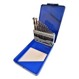 HSS CO 5 HSS-E DIN338 Industrial Metal Drill Bit 1.0-20.0 mm Cobalt Alloy Twist Drills (13-Piece Set 1.5-6.5 with 3.2 4.8 mm)