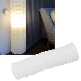 Rice Paper Floor Lamp Cover, Rice Paper Floor Lamp Shade Minimalist Dustproof Lampshade Replacement Lamp Shade for Living, Paper Lanterns