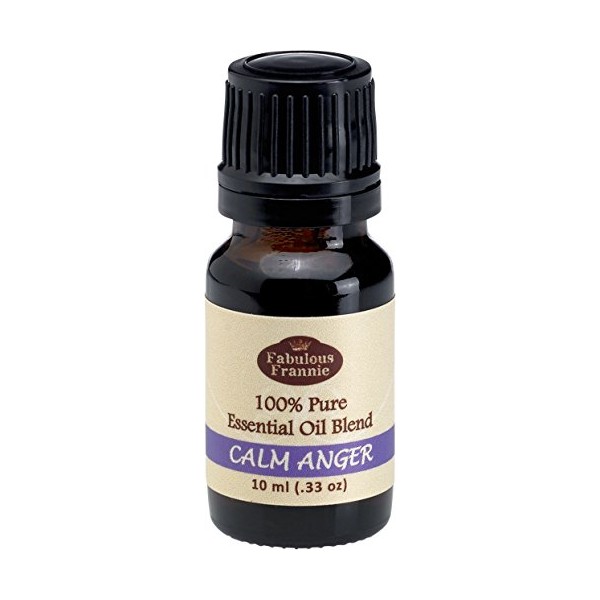 Fabulous Frannie Calm Anger Made with Pure Essential Oil Blend of Patchouli and Sweet Orange10ml