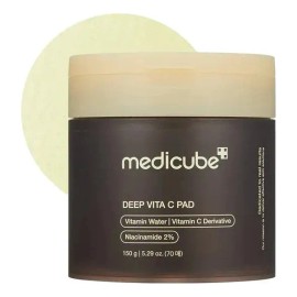 Medicube Deep Vita C Pad (70 Pads) Reduce Manchas Oscuras Todo Tipo De Piel Día/noche