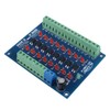 DONGKER Optocoupler Isolation Board, 24V to 3.3V 8-Channel Photoelectric Isolation