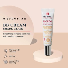 Erborian BB Cream con Ginseng SPF 20 – Hidratación y Cobertura Natural para Todo Tipo de Piel