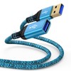 USB Extension Cable, 10FT USB Extender, USB 3.0 Extension Cable,