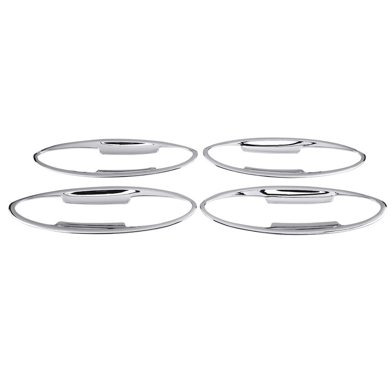 4 pcs Car Chromium Electroplating Door Handle Cup Bowls Cover