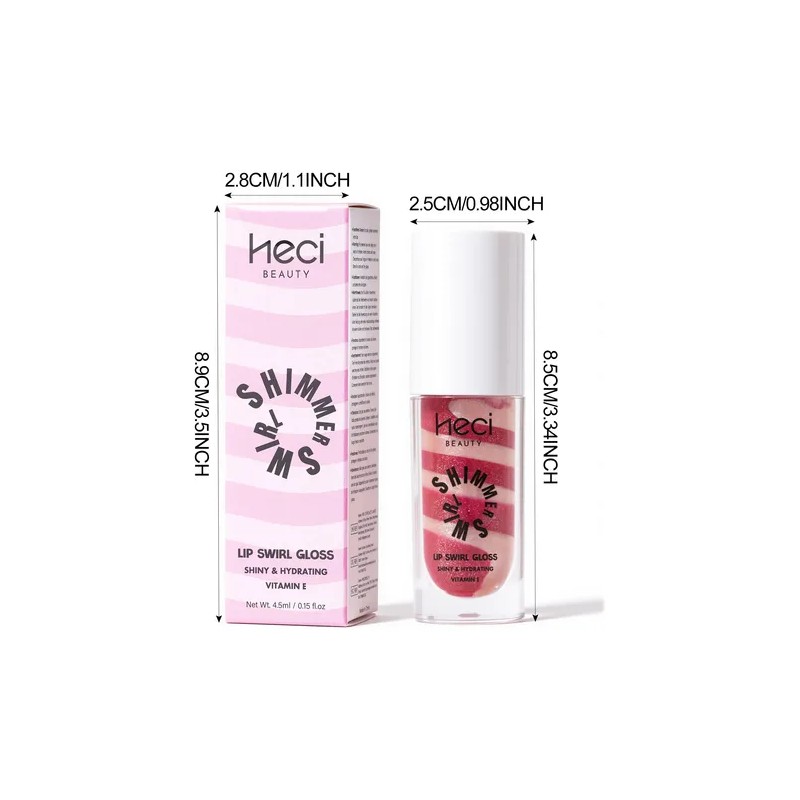 Brillo De Labios Brillante Y Hidratante Con Vitamina E