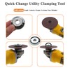 HaoTrade 2 Piece M14 Quick Release Nut, Angle Grinder Quick