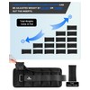 Adjustable Ankle Weights 1-10 LBS Pair with Removable Weight for