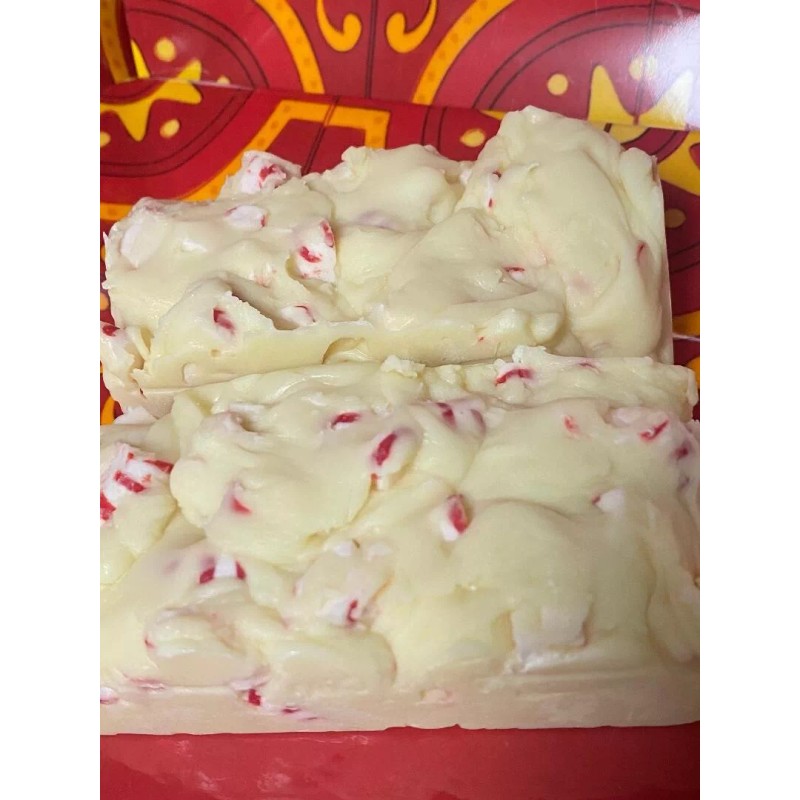 Homemade Peppermint Fudge *nut free* 1/2 pound