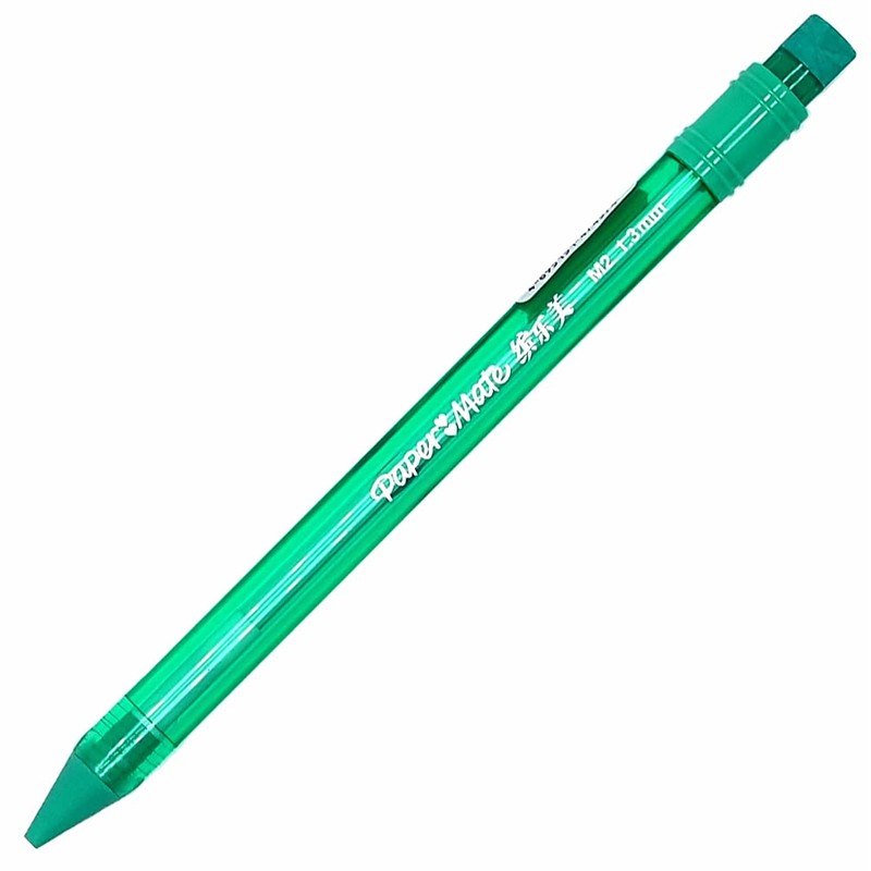10 x PaperMate ‘MATES’ Handwriting Triangular Mechanical Pencil with Eraser,