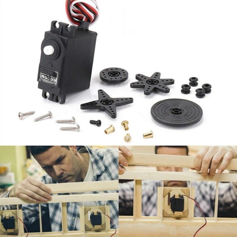 Unbranded 4PCS High Torque Standard Servos RC Car Plane Boat