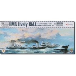 Flyhawk Model FLYFH1121 1/700 British Navy Destroyer Lively 1941 Plastic Model