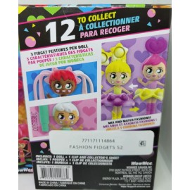 WowWee (2) Fashion Fidgets ~ Sensory Toy ~ Dolls ~ Push Pop ~ Fidget Toy ~ Pack of 2